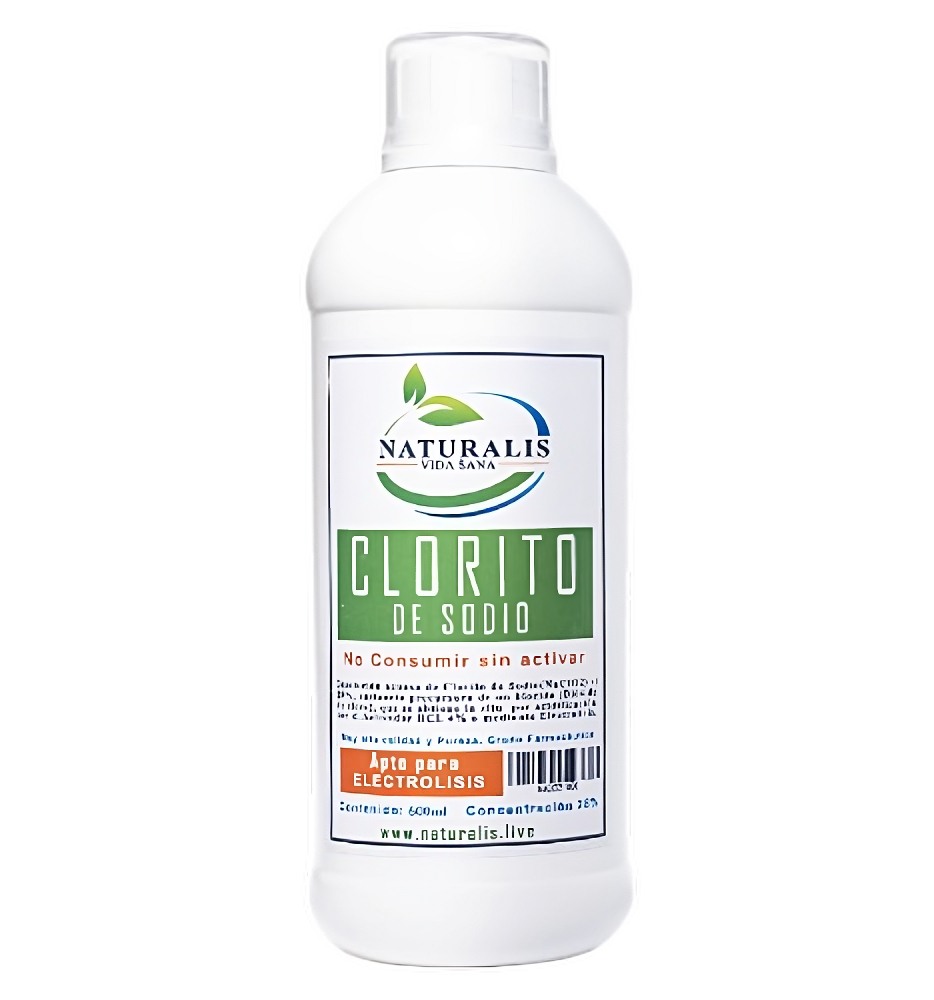 Clorito de Sodio 28%, especial para Generadores ClO2 x Electrólisis 500ml